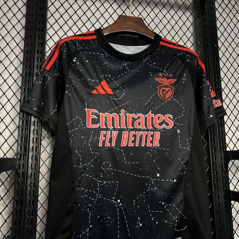 Camisa Benfica II Adidas 24/25 Preta