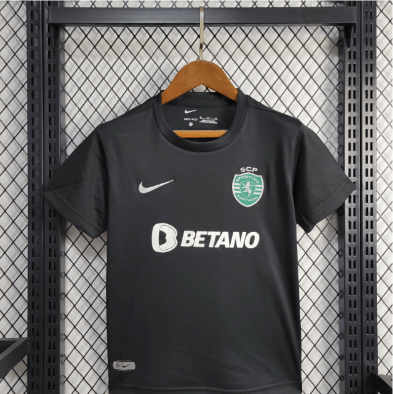 Kit Infantil Sporting 24/25 Preto
