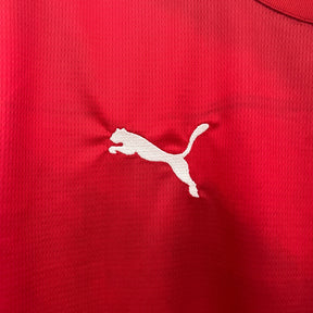 Camisa Seleção da Sérvia Home 24/25 Torcedor Puma Masculina - Vermelha