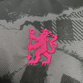 Camisa Chelsea III 24/25 - Preta com  rosa