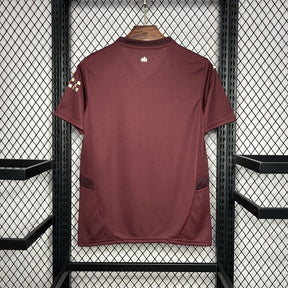 Camisa Manchester City Treino 24/25 Vinho