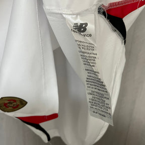 Camisa São Paulo 25/26 Casa New Balance Masculina - Branco+Vermelho
