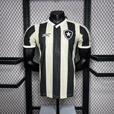 Camisa Reebok Botafogo Jogador  24/25 Casa - Preta e Branca