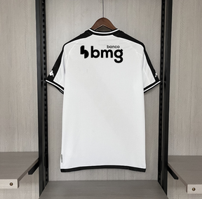 Camisa Vasco I 24/25 Kappa Masculina - Branca  (Com todos patrocinadores)