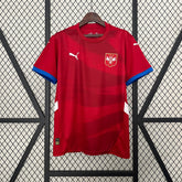 Camisa Seleção da Sérvia Home 24/25 Torcedor Puma Masculina - Vermelha