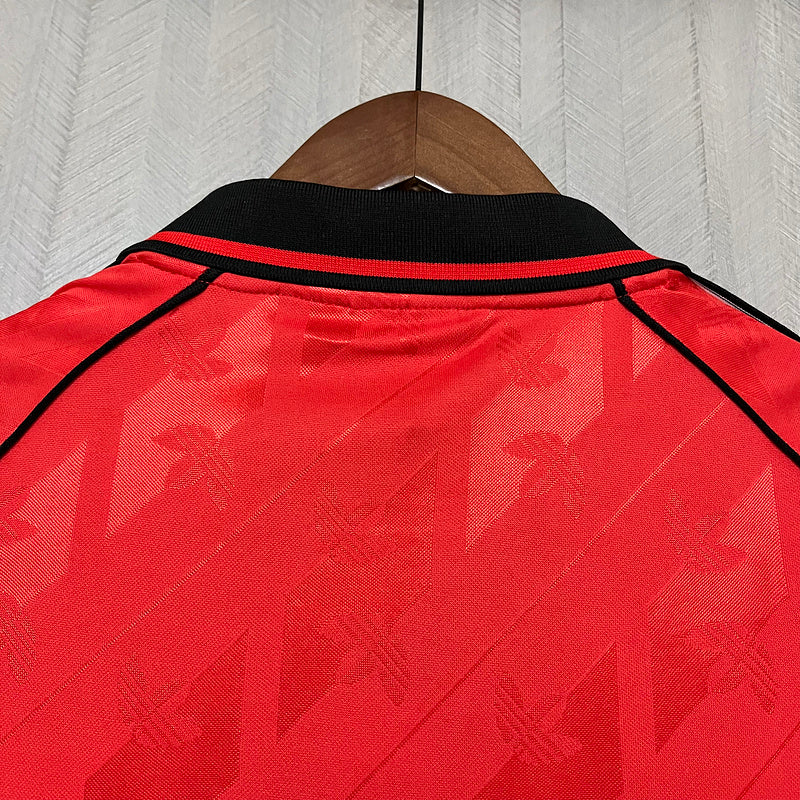 Camisa Flamengo Lifestyle 24/25 Torcedor Adidas feminina- Vermelho