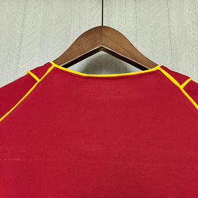 Camisa Portugal Retrô 2002 Vermelha