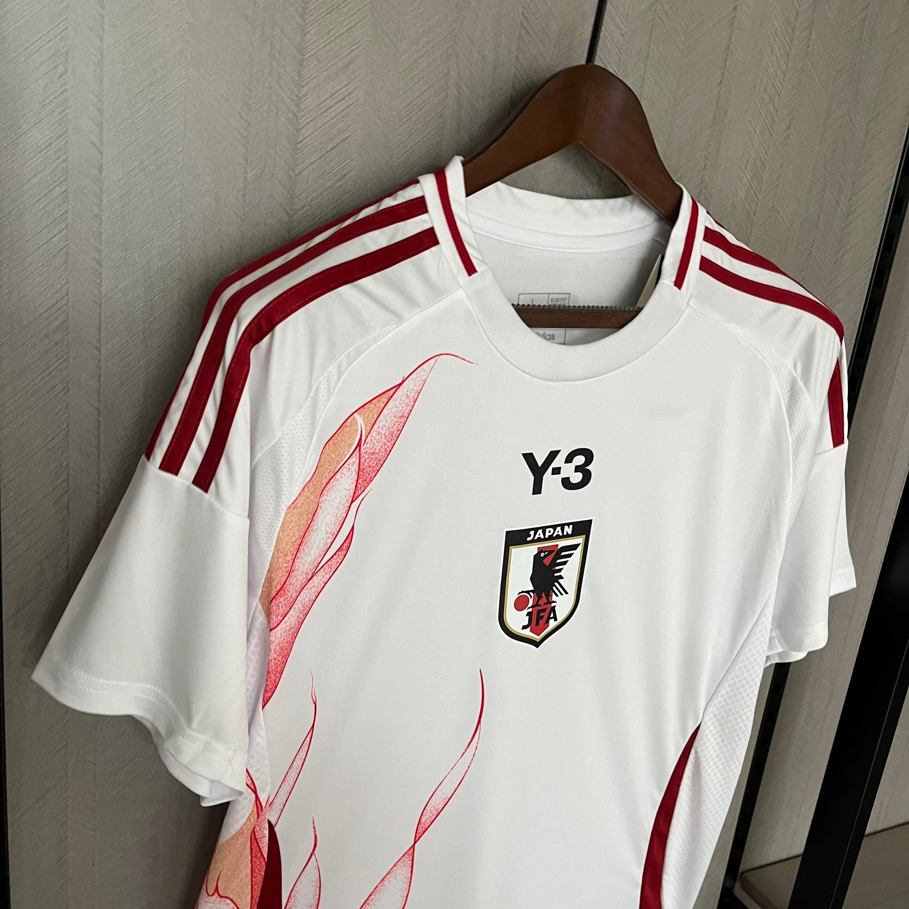 Camisa Seleção Japão II 24/25 - Torcedor Y-3 Masculina - Branca