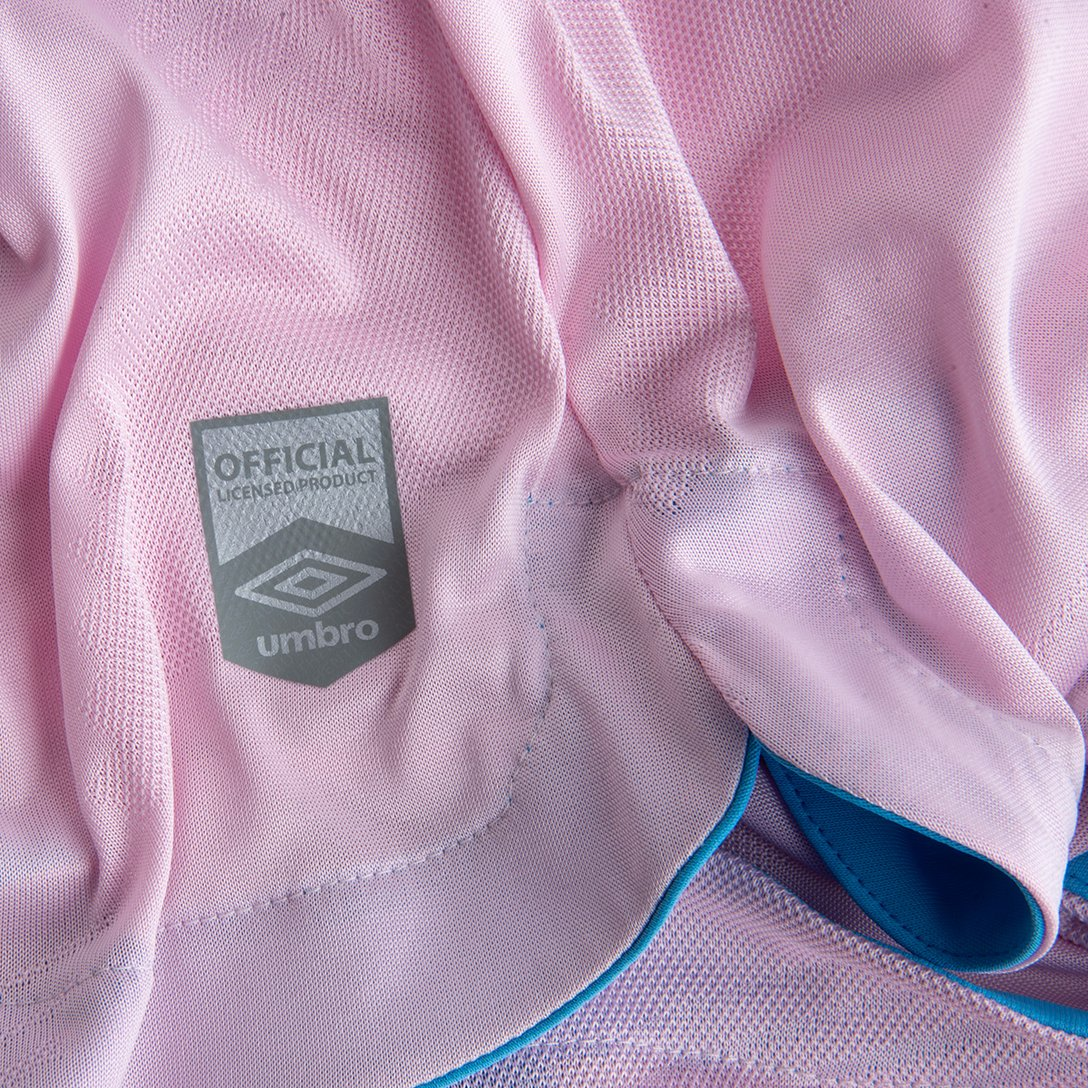 Camisa Grêmio Juvenil Outubro Rosa 24/25 s/n° Torcedor Umbro - Rosa+Azul