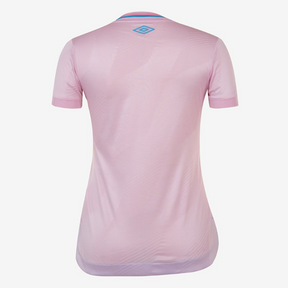 Camisa Grêmio Outubro Rosa 24/25 s/n° Torcedor Umbro Feminina - Rosa+Azul