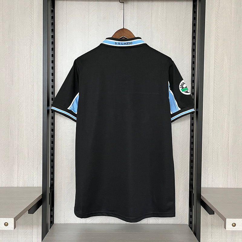 Camisa Retro Lazio Puma Away 1998 Preto