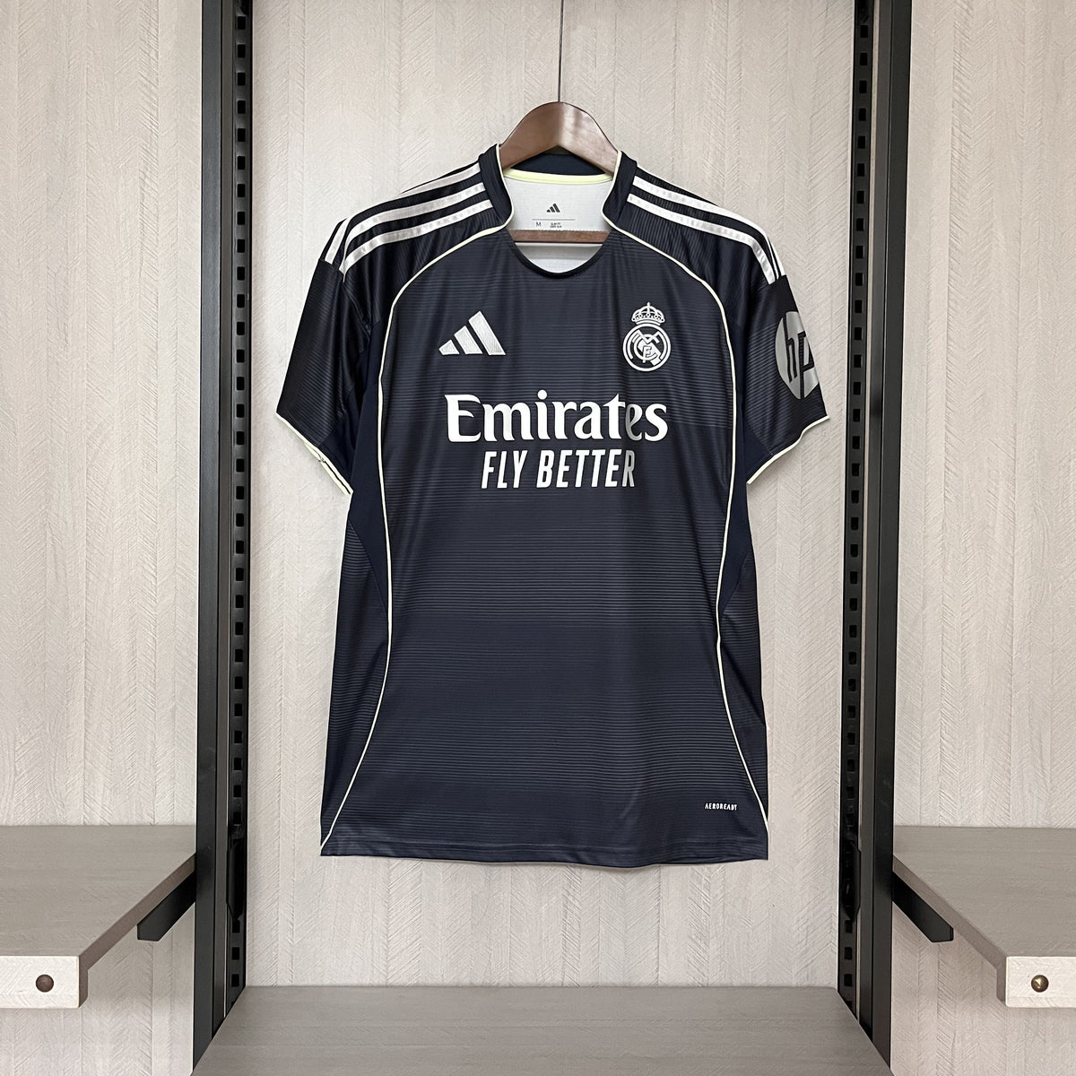 Camisa do Real Madrid Away 25/26 Preta