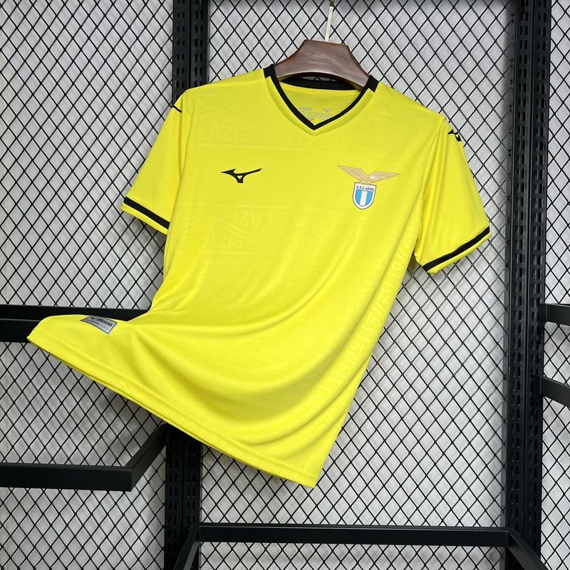 Camisa Lazio  III 24/25 Mizuno - Amarelo