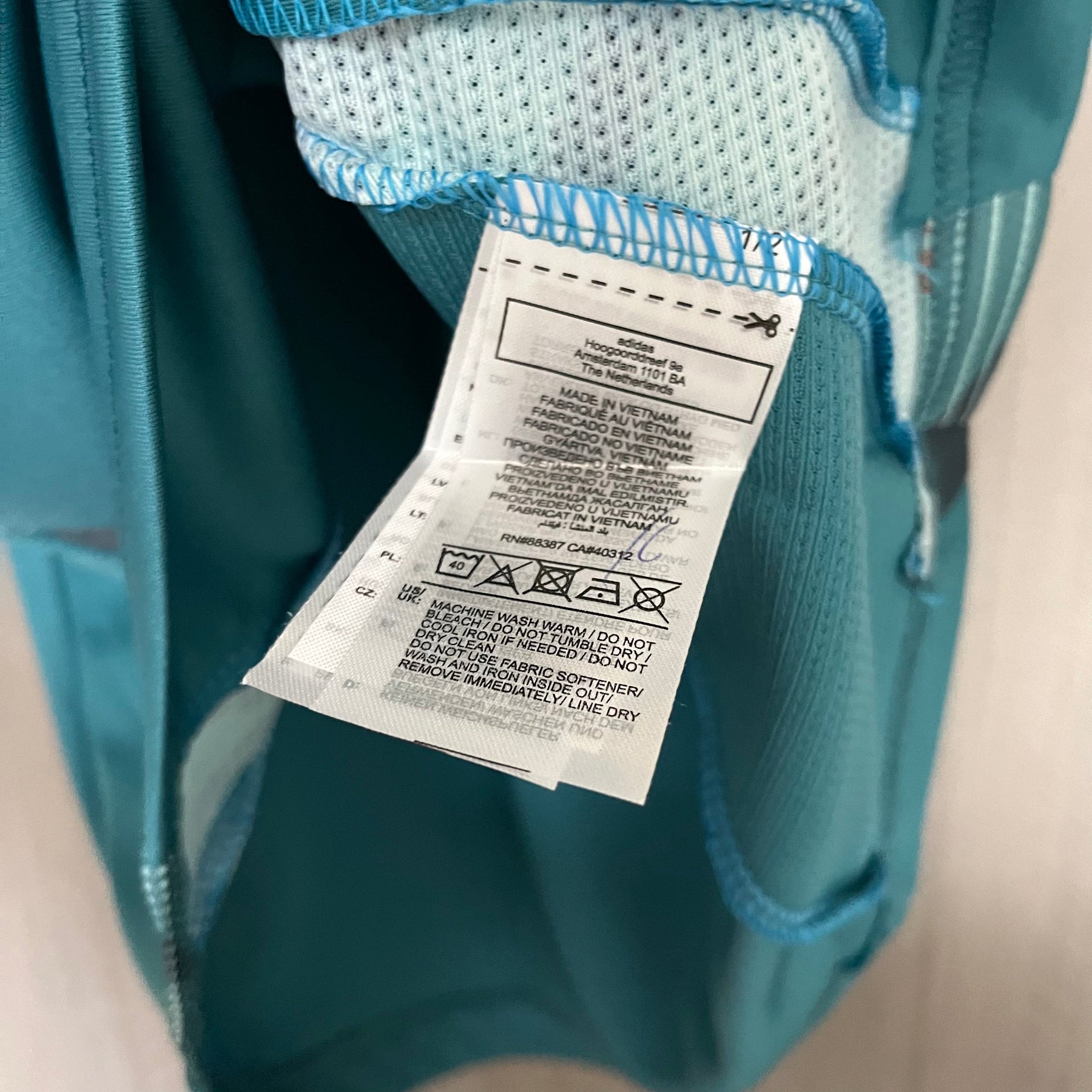 Camisa Cruzeiro 25/26 Treino Adidas - Azul Turquesa+Branco - (Feminina)