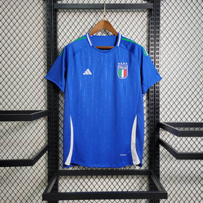 Camisa Itália Home 24/25 s/n° Torcedor Adidas Masculino - Azul