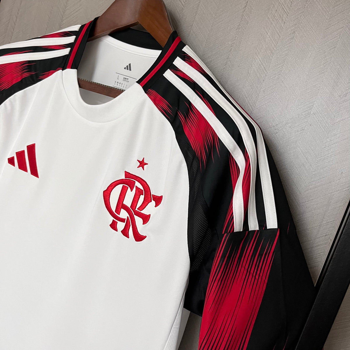 Camisa Flamengo II 2025  Torcedor Adidas Masculina - Branco