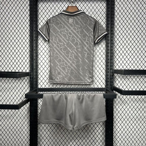 Kit Infantil Real Madrid Away 24/25- Preto