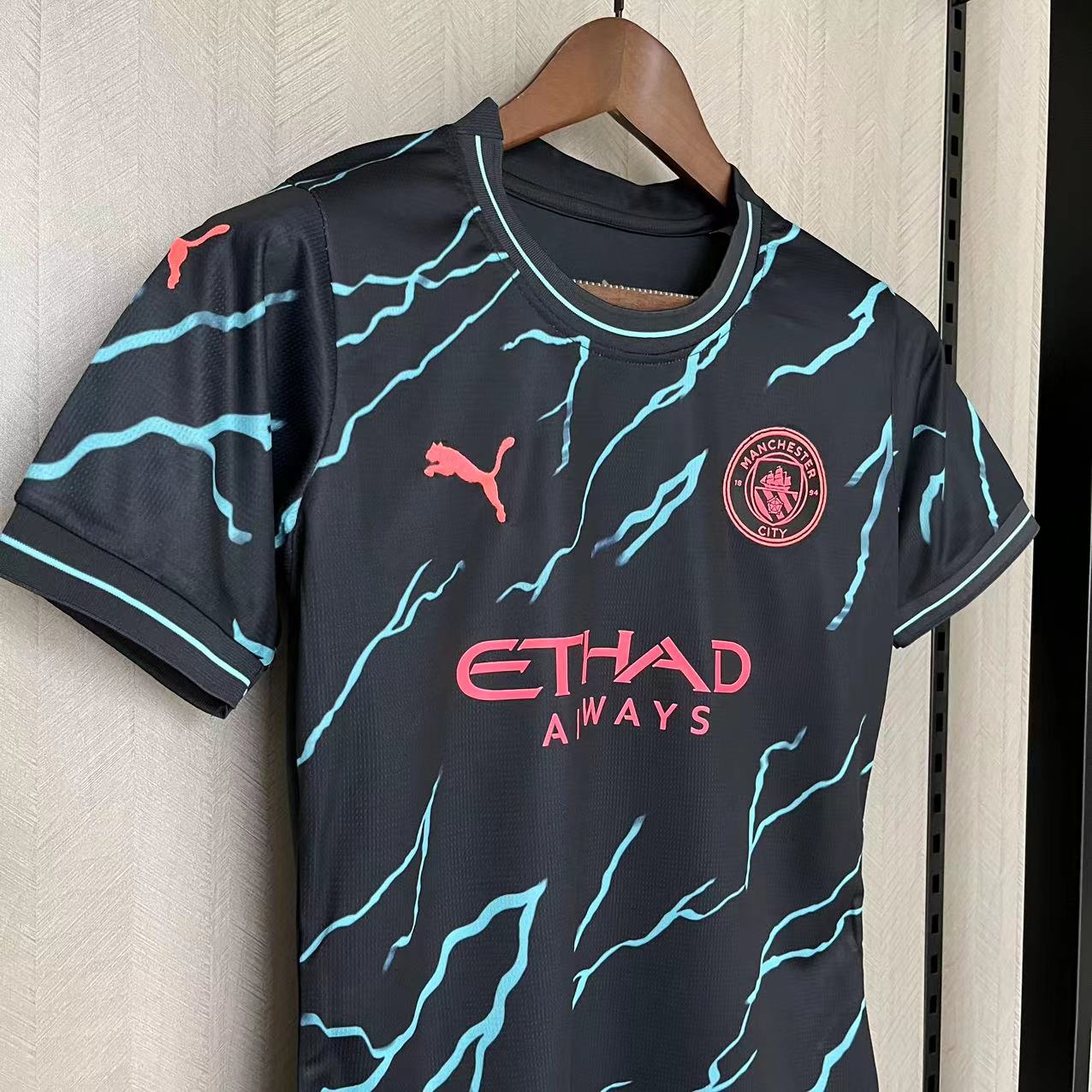 Camisa Manchester City Away 23/24 s/n° Torcedor Feminina