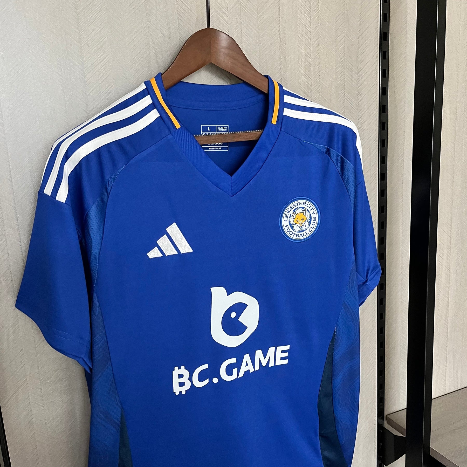 Camisa Leicester City I 24/25 Adidas - Azul