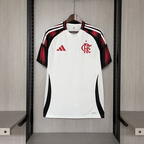 Camisa Flamengo II 2025  Torcedor Adidas Masculina - Branco