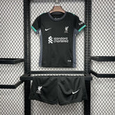 Kit Infantil Liverpool Home 24/25  - Preto