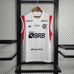 Regata Adidas Flamengo de Treino - Com Patrocínio
