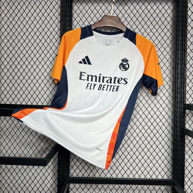 Camisa Real Madrid  Pré Jogo  24/25 Adidas