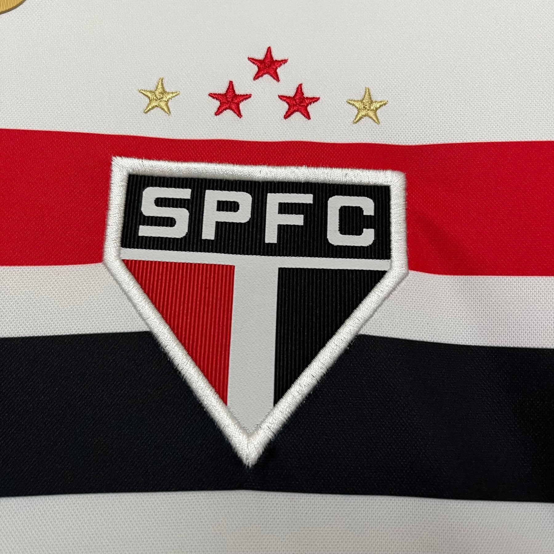 Camisa São Paulo 25/26 Casa New Balance - Branco+Vermelho - (Feminina)