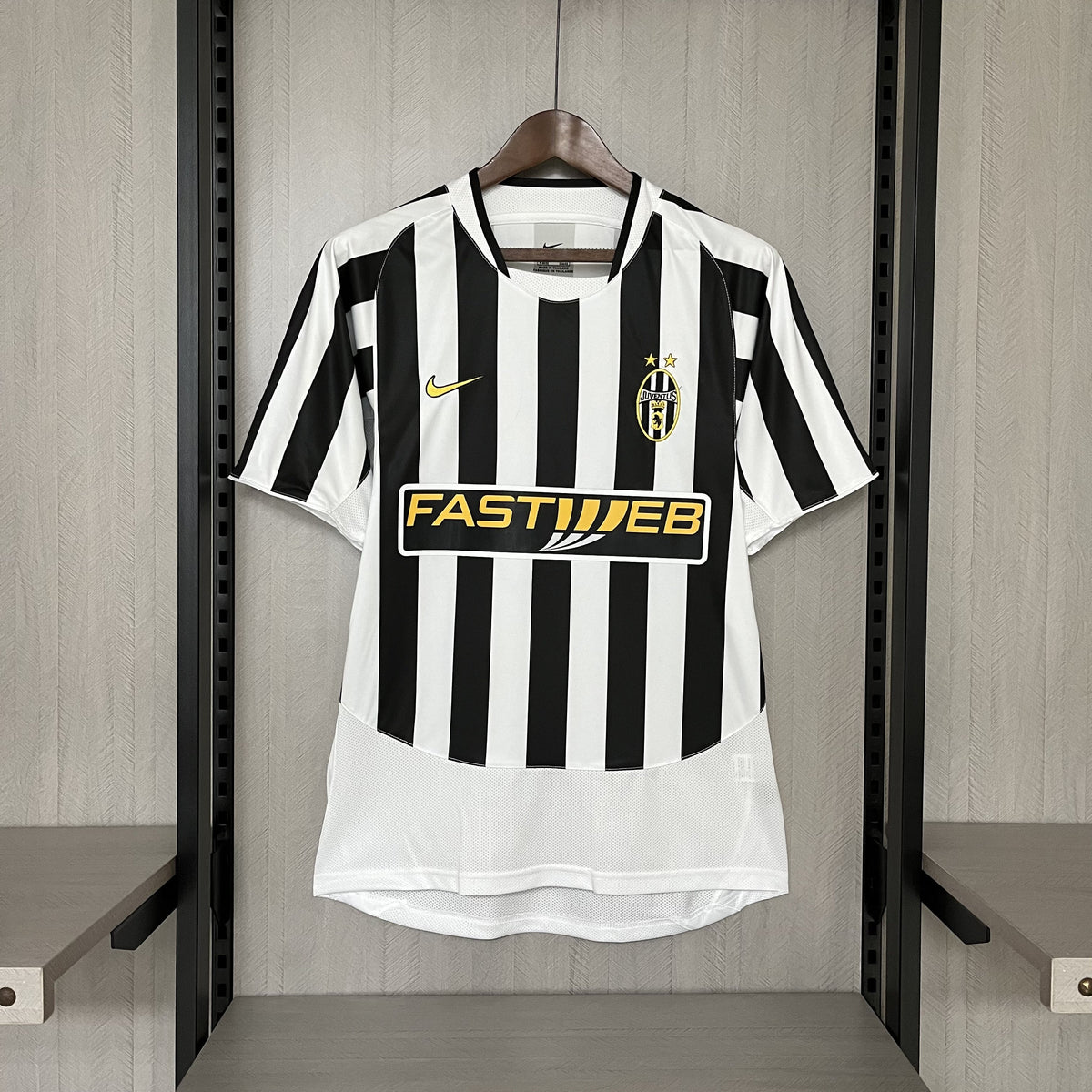Camisa Juventus Retrô 2010  Preta e Branca