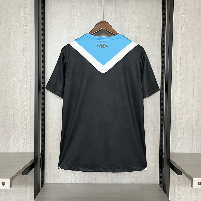 Camisa Grêmio III 24/25  Torcedor Umbro Masculina - Preto+Branco