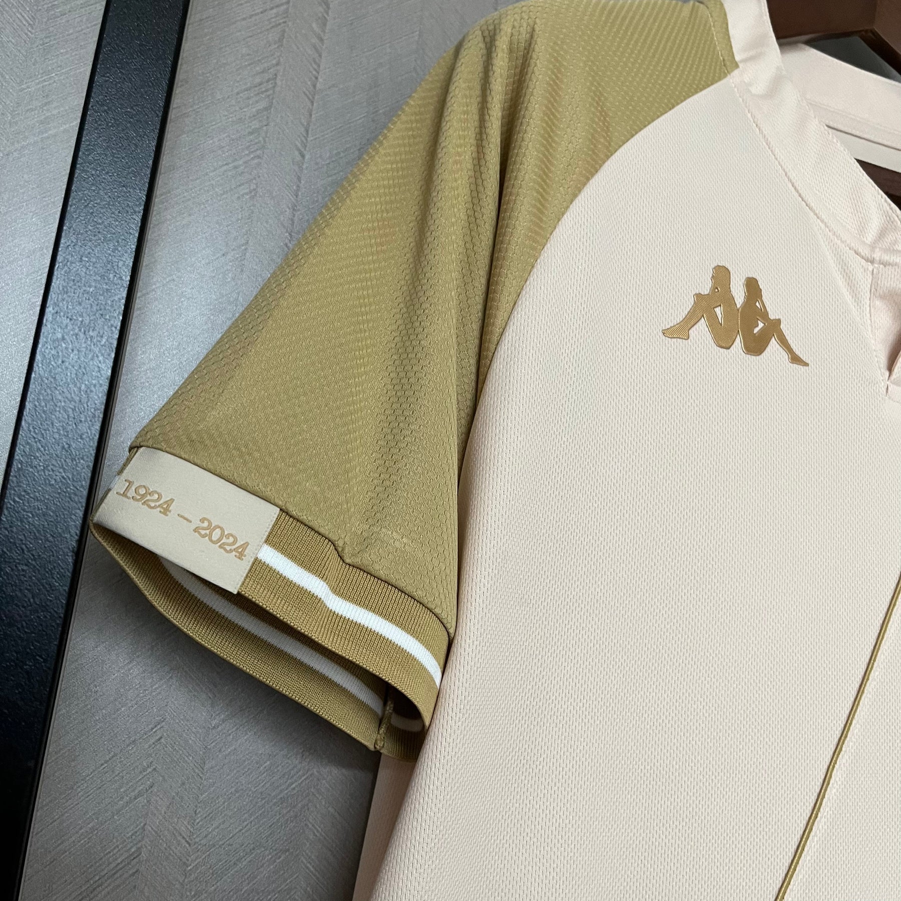 Camisa Vasco III 24/25 s/n° Kombat Jogador Kappa Masculina - Bege