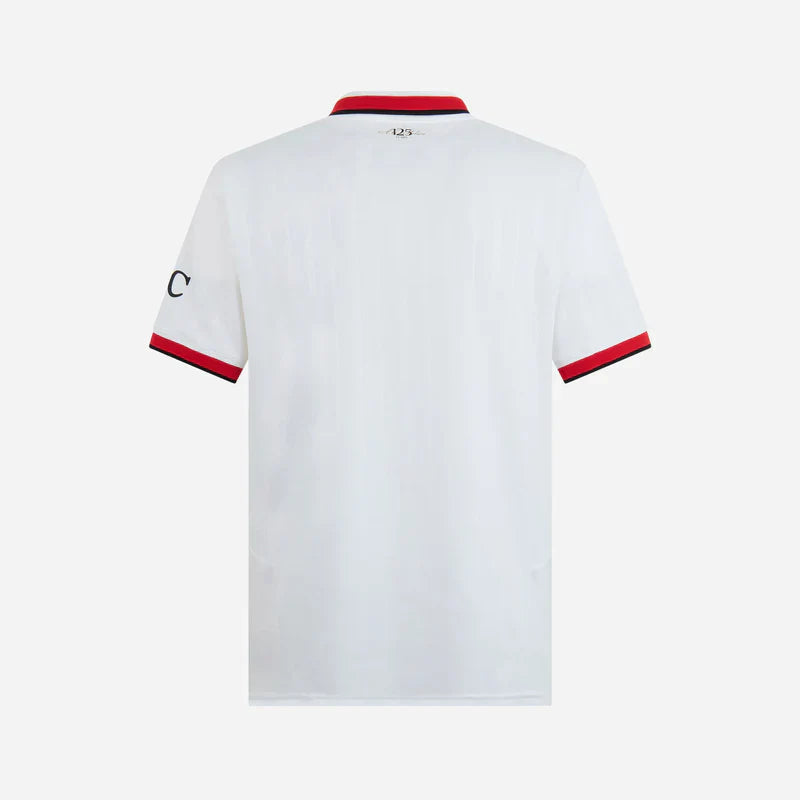 Camisa AC Milan Away 24/25 s/n° Torcedor Masculino - Branco