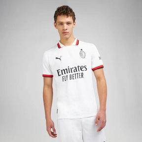 Camisa AC Milan Away 24/25 s/n° Torcedor Masculino - Branco