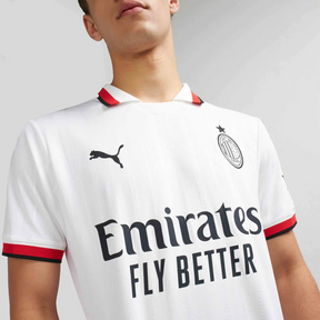 Camisa AC Milan Away 24/25 s/n° Torcedor Masculino - Branco