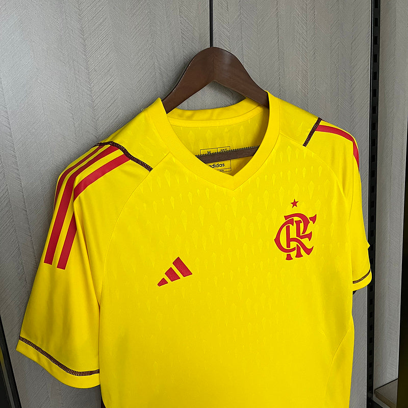 Camisa de Goleiro Flamengo 24/25 - Amarela