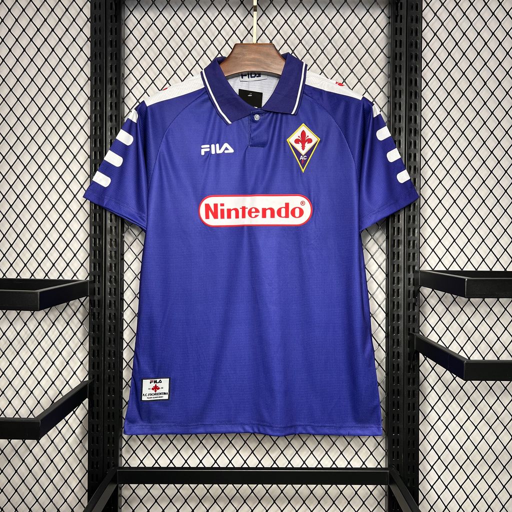 Camisa Fiorentina Retrô 1998 Roxa - Fila