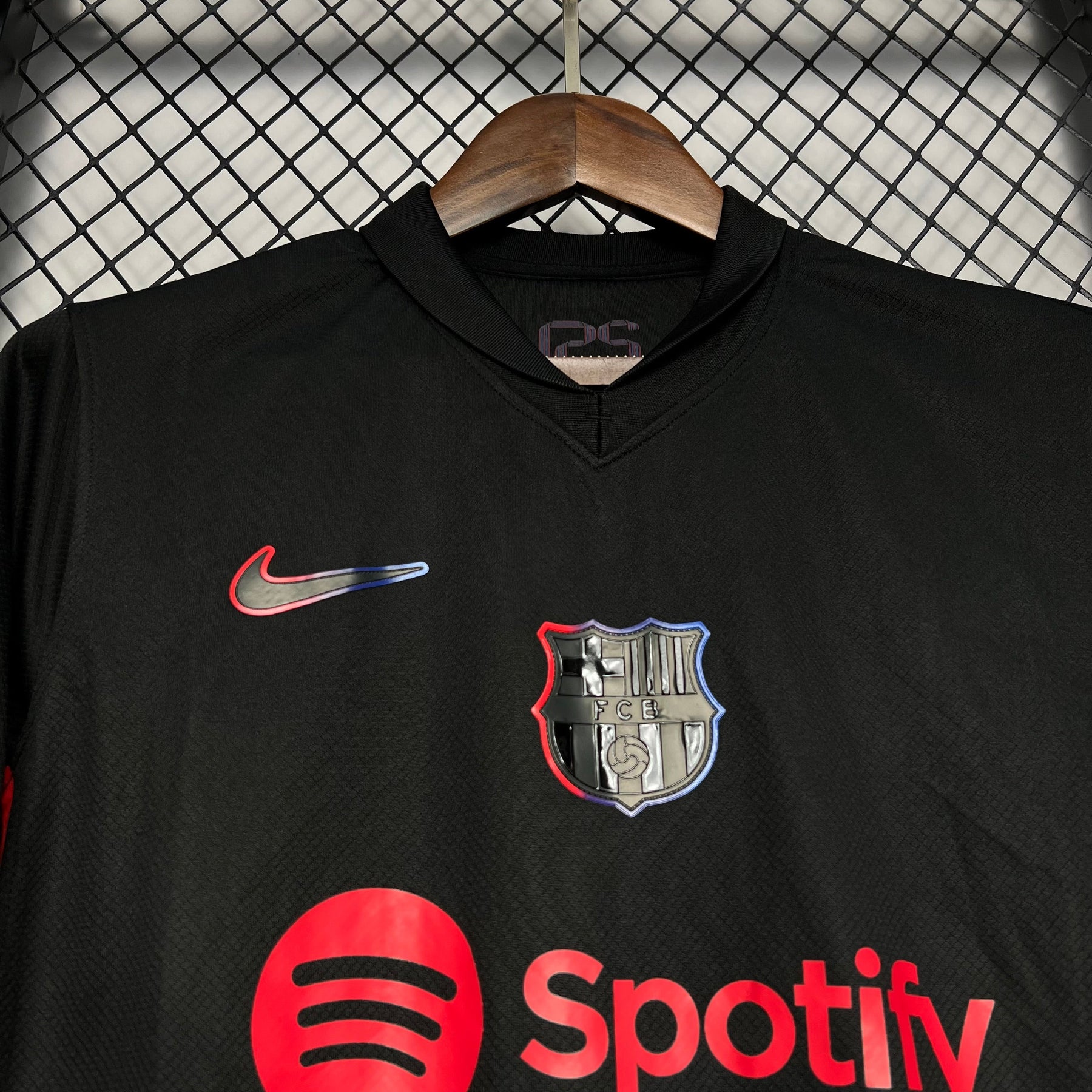 Camisa Barcelona II 24/25 Nike - Preto