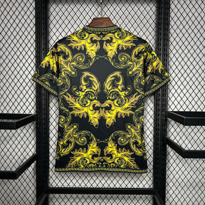 Camisa Seleção Itália x Versace - Puma - Preto e Dourado