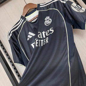 Camisa do Real Madrid Away 25/26 Preta