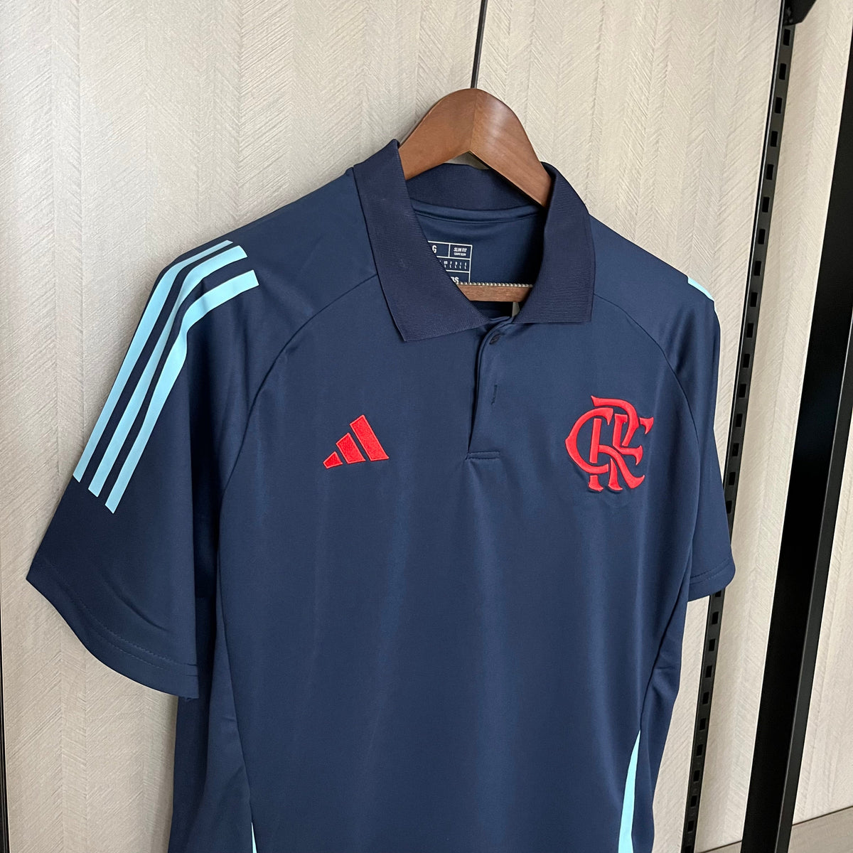 Camisa do Flamengo Polo Azul Escura 2025