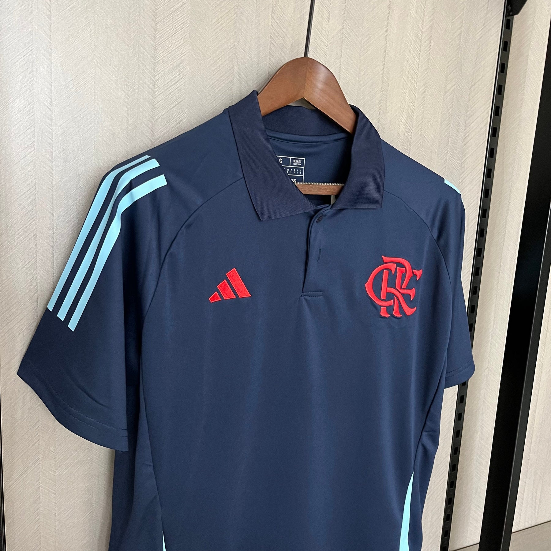 Camisa do Flamengo Polo Azul Escura 2025