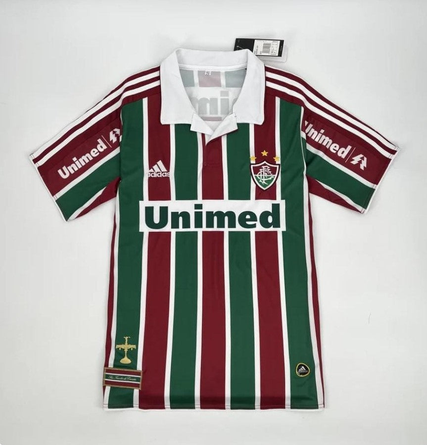 Camisa Fluminense Retro 2010/11 I Verde e Grená Adidas