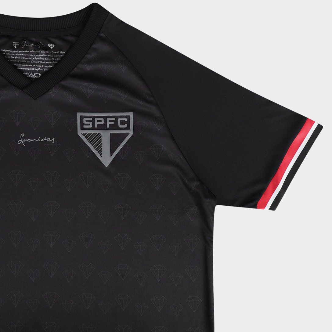 Camisa São Paulo Consciência Negra - Leônidas Diamante Negro 24/25