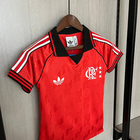 Camisa Flamengo Lifestyle 24/25 Torcedor Adidas feminina- Vermelho