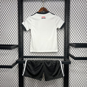 Kit Infantil Manchester United 24/25 - Branco e Vermelho