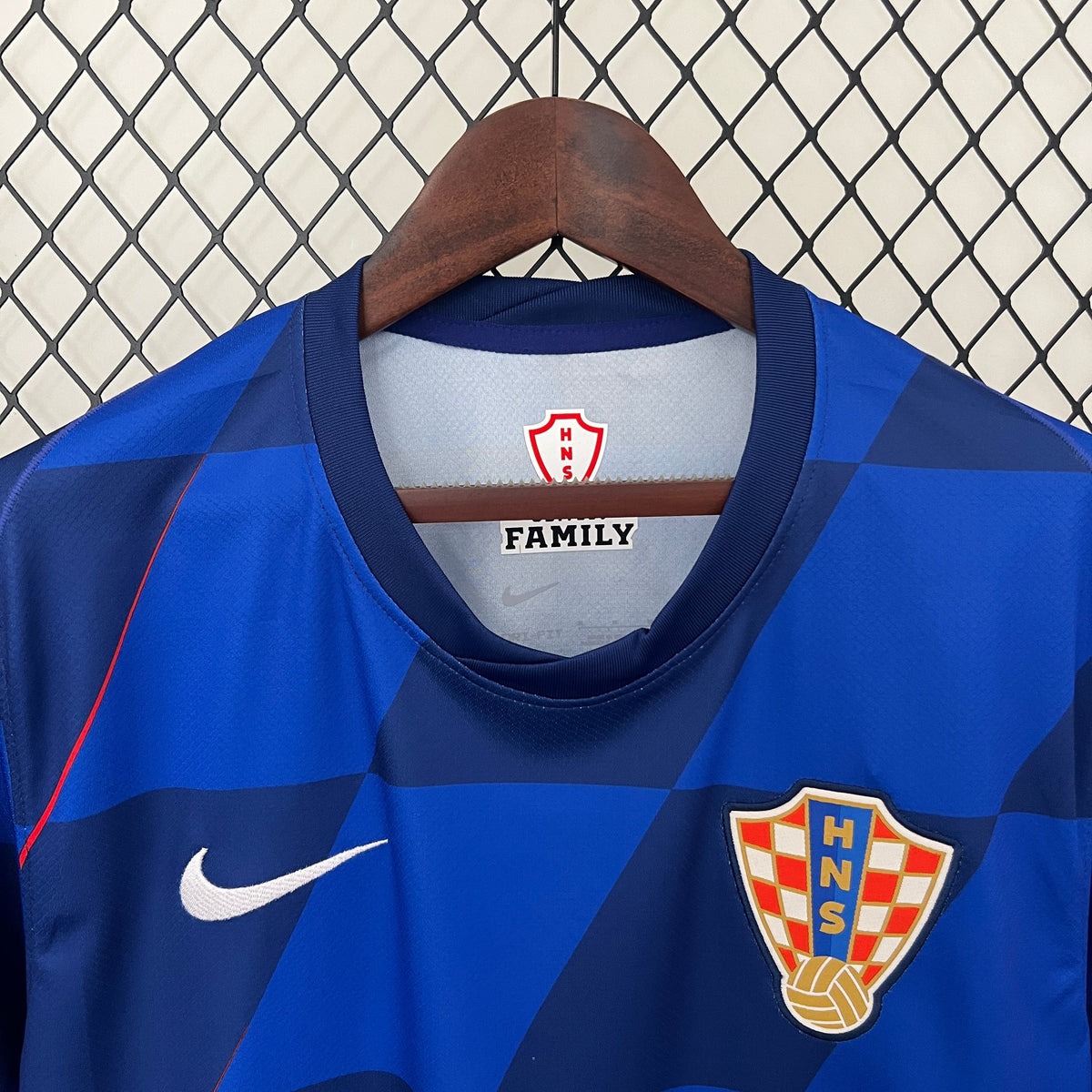 Camisa Seleção da Croácia Away 24/25 Torcedor Nike Masculina - Azul