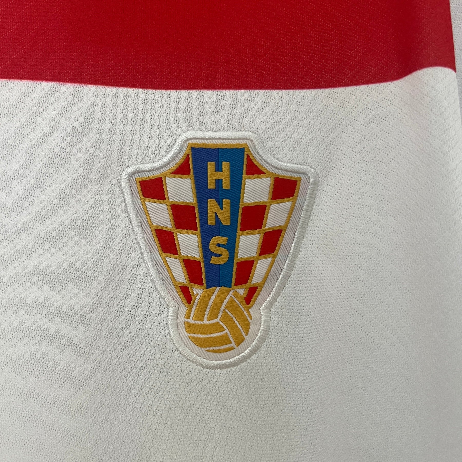 Camisa Seleção da Croácia Home 24/25 Torcedor Nike Masculina - Branco e Vermelho