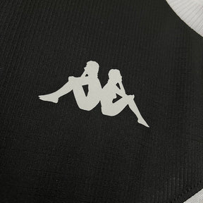 Camisa Vasco I 24/25 Kappa Masculina - Preto+Branco