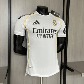Camisa do Real Madrid 25/26 Branca Jogador