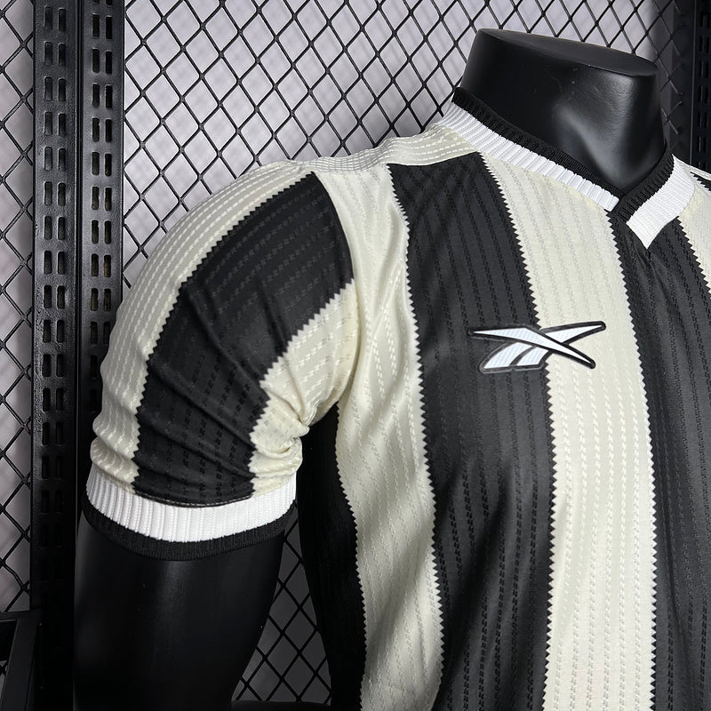 Camisa Reebok Botafogo Jogador  24/25 Casa - Preta e Branca
